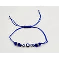 thumbnail image 3 of Men’s Women’s Evil Eye Bracelet,Blue Eye,Red String Bracelet, 3 of 11