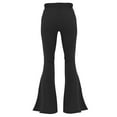 thumbnail image 5 of Women's Casual Pants Bell Bottom Jeans For Women High Waisted Classic Flared Denim Pants Stretchy Wide Leg Jeans Bell Bottoms Trousers,Black Women's Casual Pants M, 5 of 5