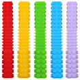 thumbnail image 1 of Juguetes masticables sensoriales Olugu, paquete de 5, silicona, para autismo, TDAH y trastorno del procesamiento sensorial, 1 of 7