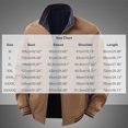 thumbnail image 4 of Goodtrade8 Big and Tall Mens Winter Jackets Windproof Raincoat Casual Stand Collar Plain Zip up Long Sleeve Winter Mens Coats, 4 of 6