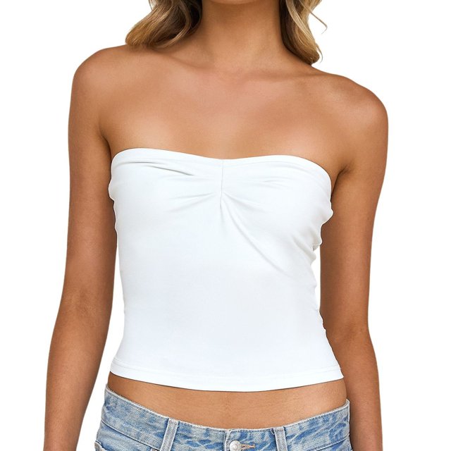 HNMKIU Cropped Tank Tops For Women Spring And Summer And Spicy Wind Knitted Versatile Base Layer Racerback Top
