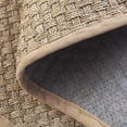 thumbnail image 5 of SAFAVIEH Natural Fiber Arbor Bordered Area Rug, Natural/Beige, 6' x 8' Oval - Coastal Design, Natural & Beige, Seagrass, Ideal for Entryway, Kitchen, Living Room, Office, 5 of 10
