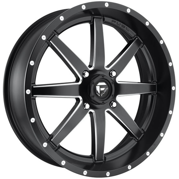 Fuel Maverick 22x7 ATV/UTV Wheel - Matte Black (4/156) 4 3 [D5382270A544]
