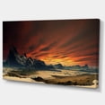 thumbnail image 2 of Beautiful Alien Planet Traos - Landscape Canvas Art Print, 2 of 3