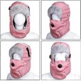 thumbnail image 2 of Sombreros de bombardero, sombrero de caza, gorro de invierno con orejeras, trampero con protector facial y gafas protectoras para actividades al aire libre, unisex., 2 of 4