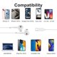 thumbnail image 5 of 2 paquetes de auriculares USB C para iPhone 16/15 con micrófono y control de volumen, auriculares estéreo HiFi tipo C para Galaxy S23/S22/S21/S20/Ultra Note 10/20, para iPad Pro Pixel 7/6/6a/5/4 y más, 5 of 5