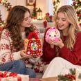 thumbnail image 3 of Christmas Mystery Plush Dumpling Blind Box Cute Holiday Stuffed Animal Surprise Toy Kawaii Collectibles Santa Snowman Stocking Stuffer, 3 of 3