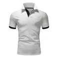thumbnail image 1 of Playeras Hombre Y Tipo Polo Botones Slim Manga Moda Casual, 1 of 7