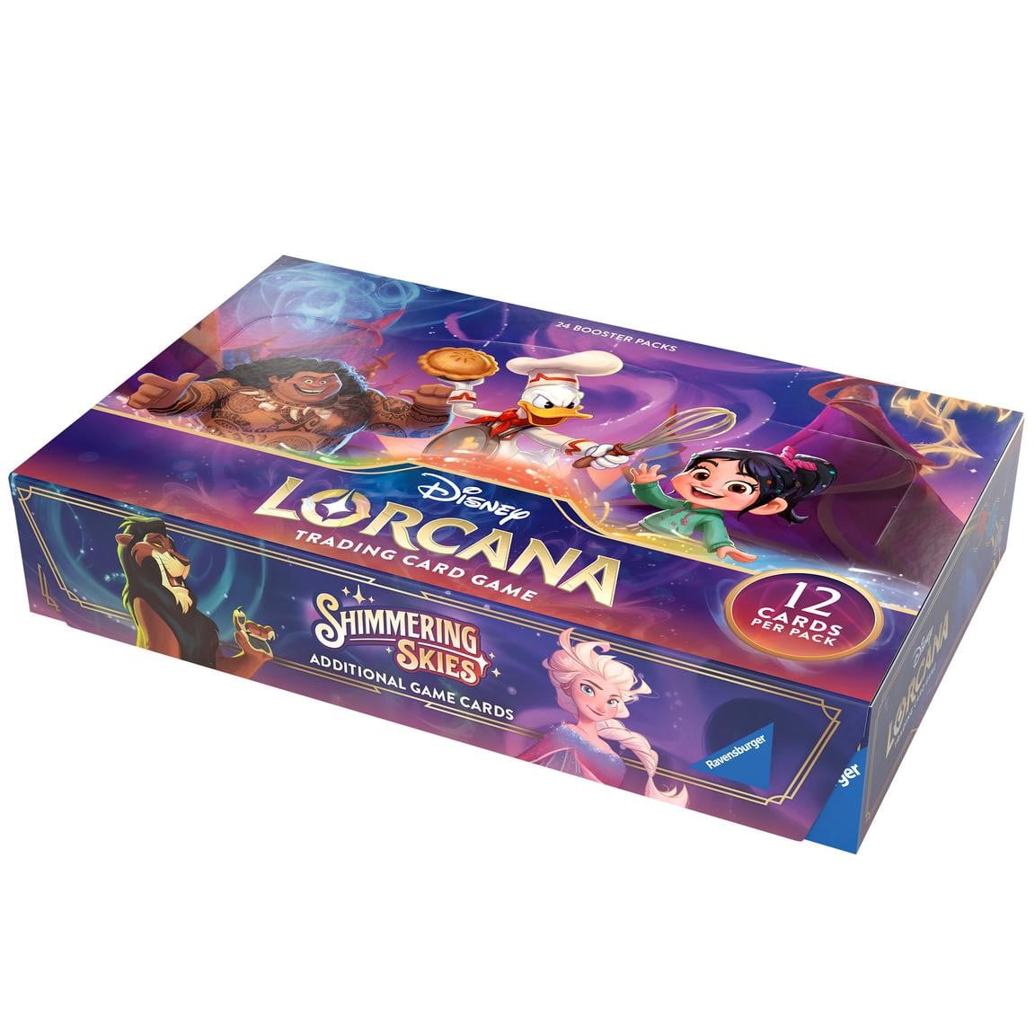 disney lorcana shimmering skies booster box TCG Each Booster Pack contains 6 cards Disney Lorcana: Shimmering Skies Booster