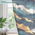 thumbnail image 4 of Yayeee Window Curtains Set of 2 for Living Room Light Filtering 63"x52", Green Mountains, 4 of 7