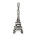 thumbnail image 4 of Sterling Silver Eiffel Tower Pendant Necklace for Women with Paris Landmark Design, France Travel Charm, Romantic French Jewelry, Parisian Style Accessory, 4 of 7