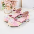 thumbnail image 5 of Princess Shoes High Heel Toddler Girls Dress Shoes Cute Bowknot Sparkle Mary Jane Flower Girls Wedding Birthday Party Prom for Little Big Kids, 5 of 8