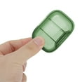 thumbnail image 5 of Unique Bargains 1 Pc Pill Case 3 Grid Portable Pill Box Clear Green, 5 of 6