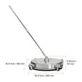 thumbnail image 5 of KFFKFF 18" Surface Cleaner for Pressure Washer, Stainless Steel Attachments with Quad-Wheel Design, Capable of 4000 PSI Maximum, 1/4 Quick Connect, Includes 2 Spray Nozzles and 2 Extension Wands, 5 of 9