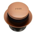 thumbnail image 6 of Westbrass 1-1/2" NPSM Coarse Thread Tip-Toe Bathtub Drain Trim, Antique Copper, 6 of 7