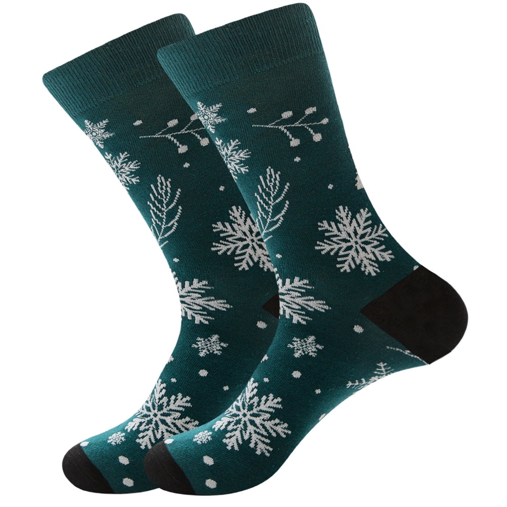 Fashion Christmas Socks for Women Men Stylish Cartoon Santa Claus Socks ...