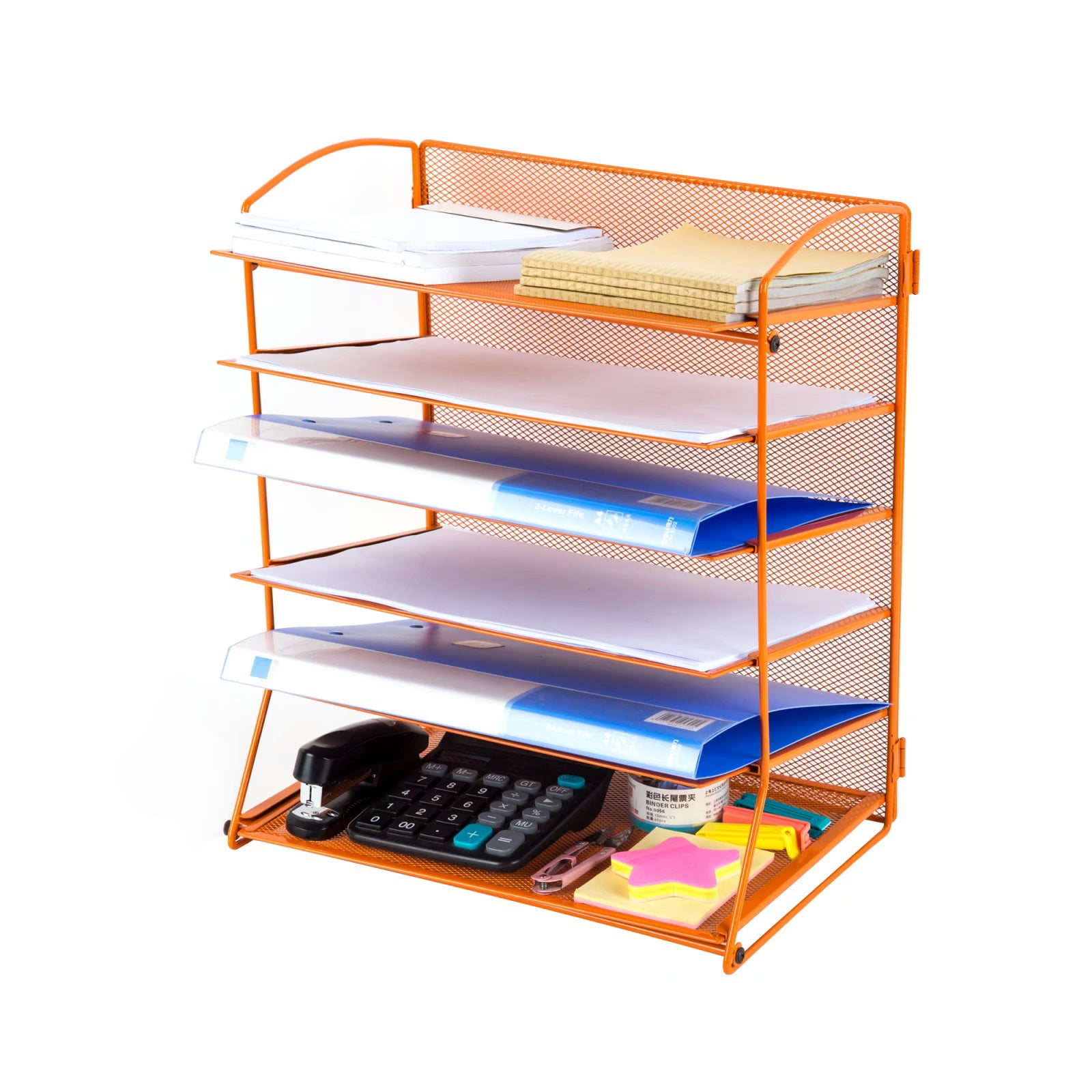 HGMart 6Tier Desktop Tray Organizer Wall Mount File Holder Organizer