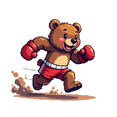 thumbnail image 4 of cartoon Bear Theme Stickers, Waterproof Bear Theme Sticker for Water Bottle Laptop Phone Cases Planner Skateboard Luggage Helmet Party Favor Decor, Ideal for Adults Teens Teacher Rewards, 4 of 9
