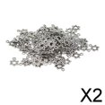 thumbnail image 1 of Surtido de 100 piezas de dijes de estrellas s para hacer joyas de bricolaje 2 piezas, 1 of 8