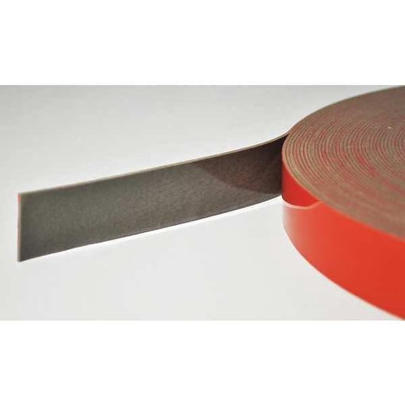 Silvertape Foam Tape, Gray, 5-1/2 yd L, 1/2 in W .50053415.5