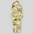 thumbnail image 6 of Pompompurin Unisex Onesie Pajamas Zipper Jumpsuit Hooded One Piece Sleepwear for Family Mens Womens, 6 of 8