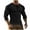 161#Black, variant on Mens Muscle Gym Workout Athletic Shirt Mens Fashion Henley Shirts Long Sleeve Button Cotton T-Shirt Big and Tall Crewneck Sweatshirts Sports Tees Workout Crewneck Sweatshirts Loose Fit Pullover Tees