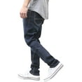 thumbnail image 3 of Mens Skinny Jeans Stretch Skinny Fit Slim Denim Pants, 3 of 5