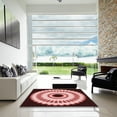 thumbnail image 7 of Ahgly Company Machine Washable Indoor Rectangle Transitional Pastel Pink Area Rugs, 8' x 10', 7 of 7