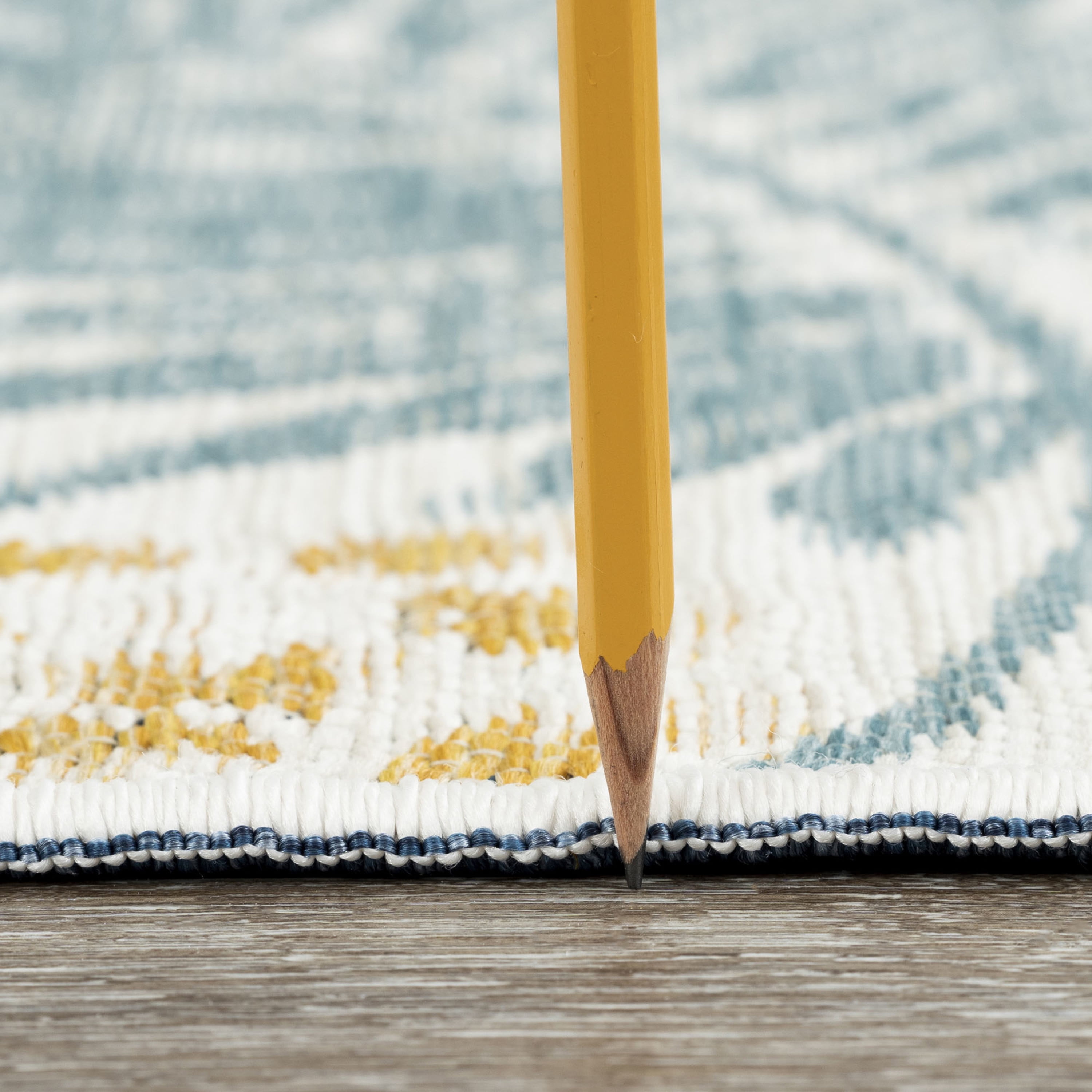 8x10 Water Resistant, Large Indoor Outdoor Rugs for Patios, Front Door Entry, Entryway, Deck, Porch, Balcony | Outside Area Rug for Patio | Navy, Floral | Size: 7'11'' x 10'3''