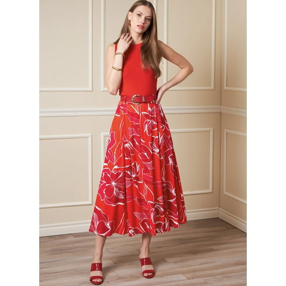 Vogue Sewing Pattern 1890 Skirts A5 (6-8-10-12-14)