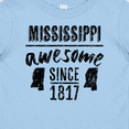 thumbnail image 4 of Inktastic Mississippi Awesome Since 1836 Boys or Girls Baby T-Shirt, 4 of 5