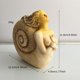 thumbnail image 2 of Adorno De Resina De Creativa, Estatua Retro De Concha Corporal Para Mujer, Estatua De Escritorio, Mini Figura De Océano De Estilo Nórdico, Decoración De Jardín Yuarrent HA037655-00, 2 of 6