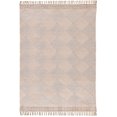 thumbnail image 1 of Casavani Geometric Cotton Area Rug Rectangle Outdoor Mat Beige area Rugs 4x7 feet, 1 of 5