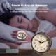 thumbnail image 5 of Analog Metal Retro Alarm Clock with Light,Snooze Silent No Ticking Desk Clock Battery Operated for Kids,Bedroom,Living Room,Table Clocks for Living Room Decor Black, 5 of 5