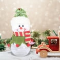 thumbnail image 5 of HongHeng 1Pc Christmas Candy Jars, Santa Elk Snowman Ornament Plastic Candy Cookie Jar Containers Candy Storage Dish Home Decor Container Favor Gift Box Bottle for Children, 5 of 6