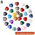 thumbnail image 3 of 15 Random Different Colors 2Cm Natural Stone Love Stone Heart-Shaped Natural Stone Palm Stone, 3 of 8