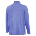 thumbnail image 3 of Men's Antigua  Heather Royal France National Team Master Quarter-Zip Pullover, 3 of 3
