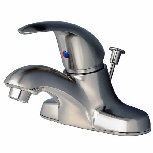 Laguna Brass Centerset Bathroom Faucet with Drain Assembly