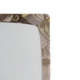thumbnail image 3 of Ambesonne Floral Fitted Sheet, Grunge Retro Flower Pattern, Queen Size, Eggshell and Dark Tan, 3 of 5