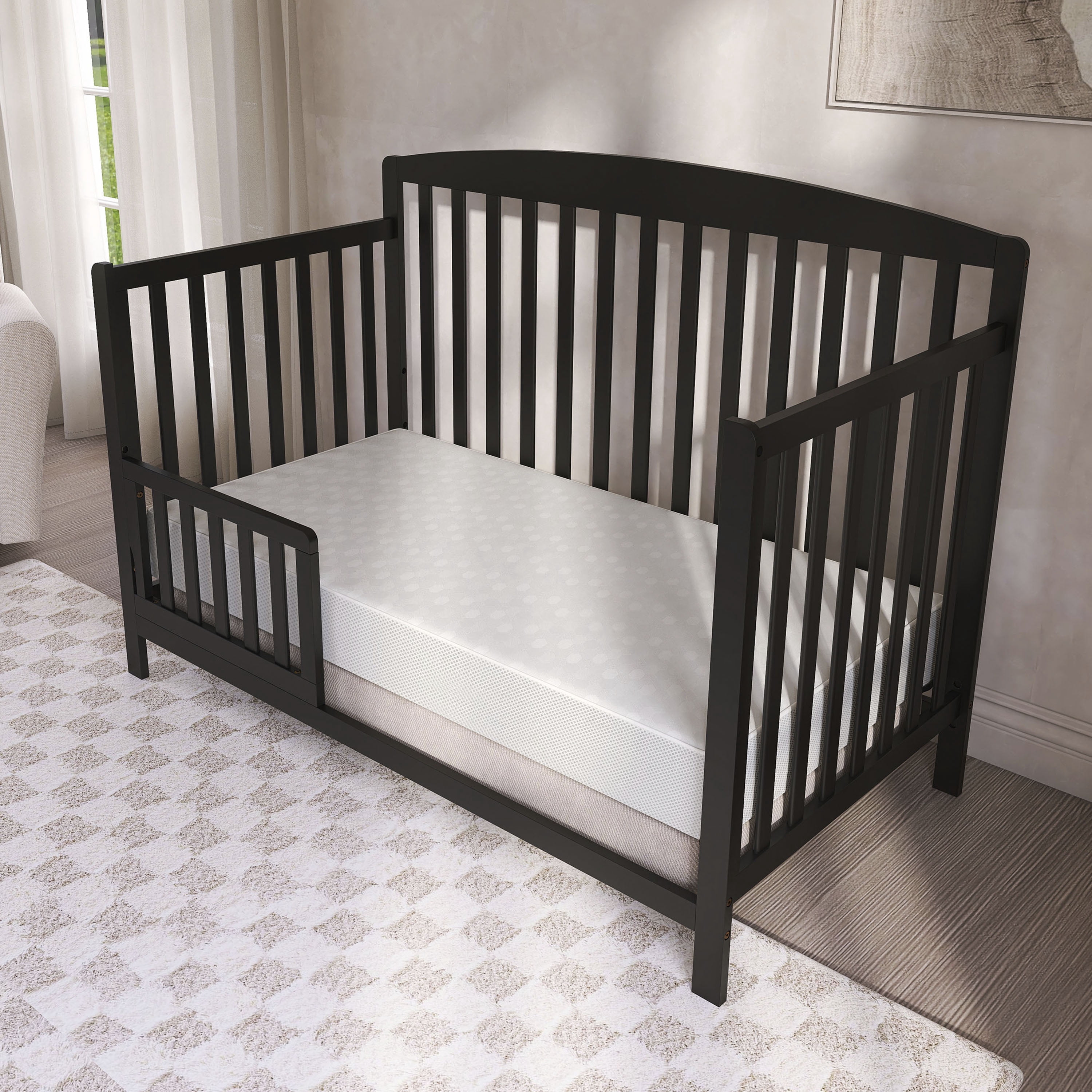 Dream On Me, Breathable 6 Inch Full Size Firm Foam Crib and Toddler Bed Mattress