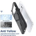 thumbnail image 7 of Allytechgroup for iPhone 15 Pro Protective Back Cover Case, Magnetic Shock-Absorbent Suppoort Wireless Charging Lightweight & Non-Slip Shockproof Protective Bumper for Women Men, Black, 7 of 7