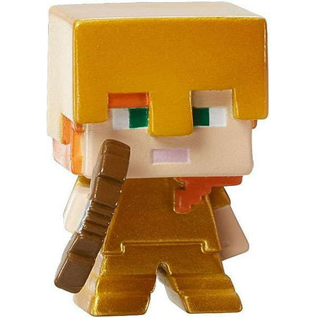 Minecraft Ice Series 5 Alex with Gold Armor Mini