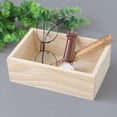 thumbnail image 3 of Cuadrado Retro de Madera Suculentas Maceta Pequeña Caja de Madera Hogar Jardinería Decoración Suministros, 3 of 6