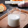 thumbnail image 4 of Tazas de vidrio Inteprter para café 2 uds contenedor de comida desayuno vaso grueso Cocina y Comedor HA081852-01, 4 of 6