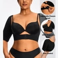 thumbnail image 2 of Women's Arm Shapewear Plus Size Compression Short Sleeve Garment U Shaped Body Shaper, 2 of 6
