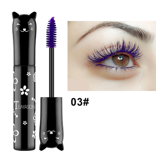 Fiudx Máscara de Pestañas Rizadora, Potenciadora de Volumen, Larga Duración Sin Manchas, Fórmula con Vitaminas, Maquillaje de Ojos de Uso Diario, Apto para Todo Tipo de Piel, 12 Horas de Duración