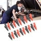 thumbnail image 5 of Abrazaderas De Prueba, Clip De Prueba Aislado Conductividad Multifuncional Latón Rojo Y Negro Chapado En Oro Para Proyectos Eléctricos Para Batería De Automóvil ANGGREK Otros, 5 of 8
