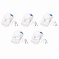 thumbnail image 1 of 5X 5.8GHz HF System LED Microwave Motion Sensor Light Switch Body Motion Detector,5 x AC 220V Microwave Radar Sensor Switch,White, 1 of 8