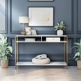 thumbnail image 2 of Furniture of America Mirah Contemporary Metal 3-Shelf Console Table, 2 of 5
