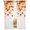 White, variant on Maple Leaves Sheer Curtains for Living Room Bedroom, Fall Leaf Light Filtering Sheer Curtain Rod Pocket Voile Window Treaments Drapes, 52 x 45 Inches